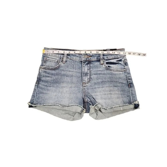 Kut from the Kloth Women's Size 4 Blue Gidget Fray Short - Picture 7 of 8